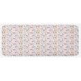 thumbnail image 1 of Cartoon Kitchen Mat, Animals Deer Snail Owl and Rabbit Watercolor Style Berries and Mushroom Design, Plush Decorative Kitchen Mat with Non Slip Backing, 47" X 19", Multicolor, by Ambesonne, 1 of 1