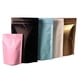 thumbnail image 2 of Grueso 100 Uds mate negro blanco rosa bolsas de pie termosellable papel de aluminio Mylar Zip Lock bolsas de plástico bolsa de almacenamiento de alimentos, 2 of 5