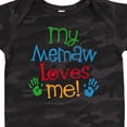 thumbnail image 4 of Inktastic My Memaw Loves Me Boys or Girls Baby Bodysuit, 4 of 5