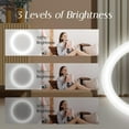 thumbnail image 2 of Jimin Compact Mirror with Light, 1X/3X Magnification LED Pocket Mirror with USB Data Cable,Mini Mirror for Purse, Pocket,Travel and Present, 2 of 7