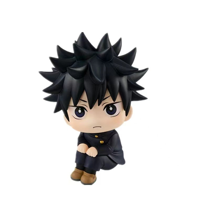 4Pcs/Set 6-9 Anime Jujutsu Kaisen Figura Itadori Yuji Gojo Satoru Kugisaki  Nobara Q Versão PVC Figuras De Ação Modelo Doll Toys Kids Gifts