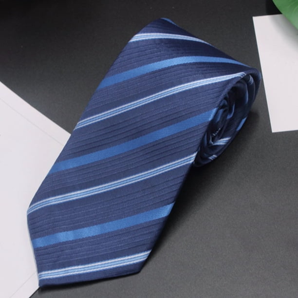 Camisa de vestir de negocios de sarga de moda para hombre de 8 cm, corbata de poliéster lisa, corbata de poliéster para hombre
