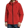 thumbnail image 2 of Windbreaker Jacket for Men 2025 Windproof Lightweight Long Sleeve Zip Up Hooded Jacket with Pockets Outerwear, 2 of 5