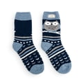 thumbnail image 1 of Night Owl Navy Blue One Size Fits Most Polyester and Nylon Fabric Casual Socks, 1 of 1