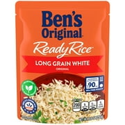 Ben's Original Original Long Grain White Ready Rice, Easy Dinner Side, 8.8 Ounce Pouch