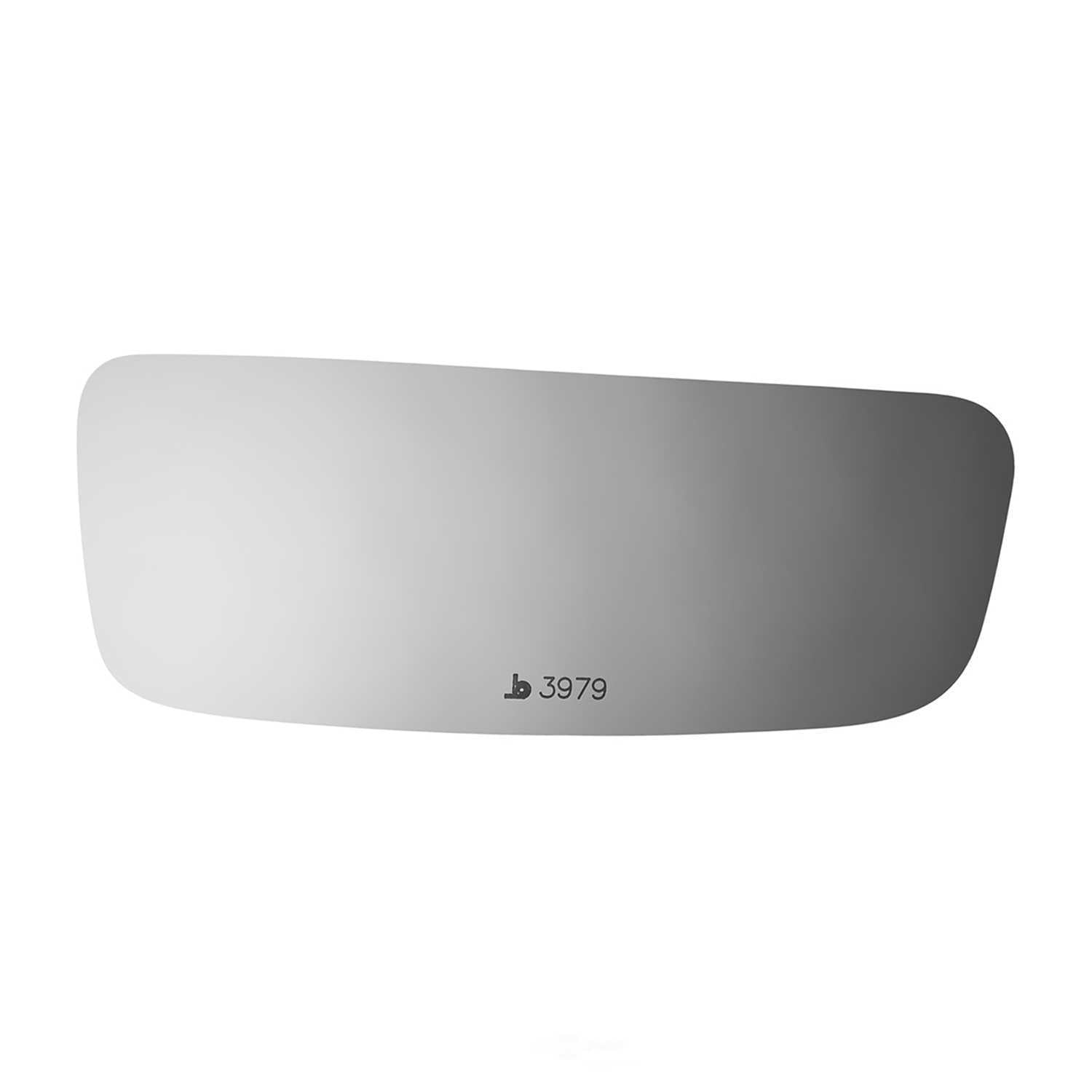 Burco Side View Mirror Replacement Glass - Clear Glass - 3979