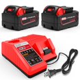 thumbnail image 1 of Cargador de baterías WECACHWE 18V 6.0Ah Litio-Ion Fast Charge, 1 of 8