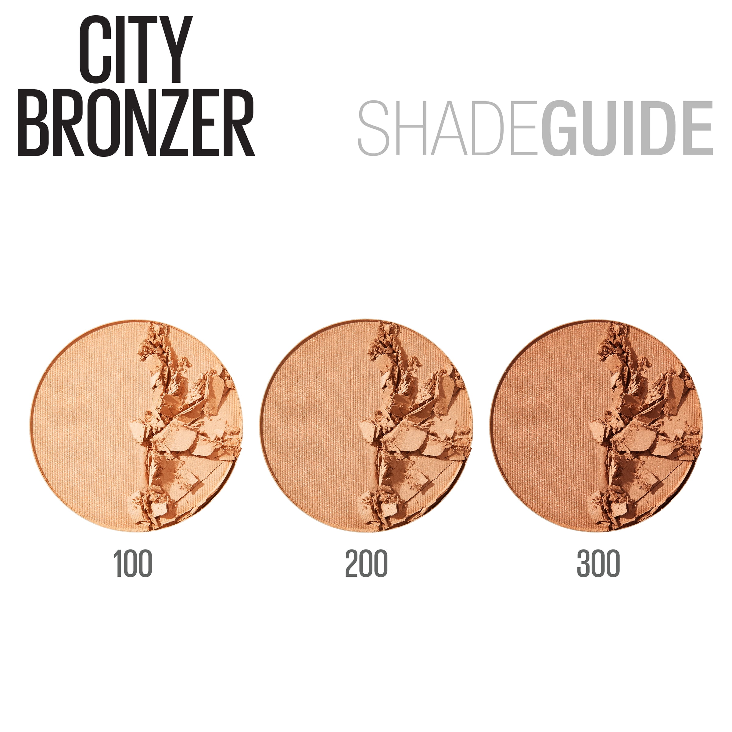 onsdag Slibende Nikke Maybelline City Bronzer Contour Powder Makeup, 200, 0.32 oz - Walmart.com