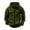 11-Green1189, variant on SONXAHE Men's Full Zip Multi Pocket Hoodie Rugged Urban Sweatshirt