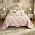 thumbnail image 1 of Amzcrzy Polyester Summer Quilt Gift Summer Quilt Air-Conditioning Quilt Cool Summer Quilt Grand Opening Gift Sets Washable Cottons Quilt Quilt Inserts Lightweight Quilt, 1 of 6