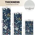thumbnail image 4 of Pioneer Flower Floral Print Pattern Kitchen Rugs Sets Of 3,Kitchen Runner Rugs Non Skid Washable,Decorative Kitchen Floor Mats for Kitchen,Sink,Laundry,17"x30"+ 17"x47" + 17"x59", 4 of 6