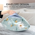 thumbnail image 4 of Yayeee Pillowcase Queen Size Set of 2 Satin Wrinkle Resistant Pillow Case, Floral Easter, 4 of 8