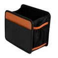 thumbnail image 2 of Organizador de cubos de basura para coche, fácil instalación, Mini cubo de basura portátil ajustable, accesorios para Interior de coche y oficina Macarena Bote de basura para auto, 2 of 8