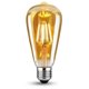 thumbnail image 3 of Bombilla de filamento retro LED st64 g80, lámpara de bombilla e27, lámpara de bombilla retro de imitación, casquillo de fuente de alimentación, grado de protección IP44, 3 of 3
