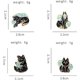 thumbnail image 2 of Women'S Brooches Pins Japanese Wind Fox Fox Mask Yokai Brooch Pin Metal Badge Trinkets Accessories Costume Props, 2 of 5