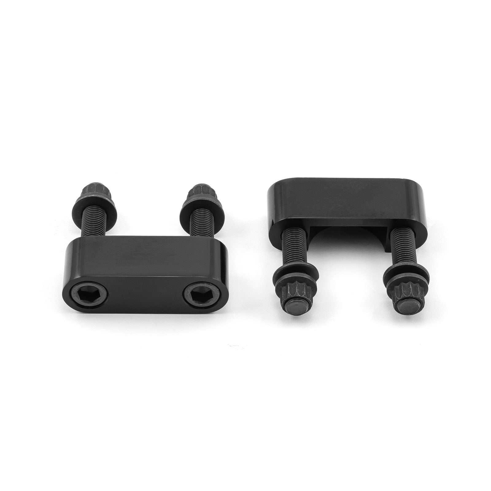 Speedmaster PCE433.1003 1350 Billet U-Joint Girdles Caps Anodized Black