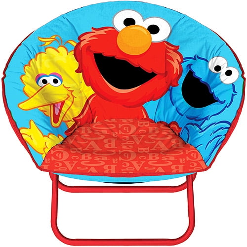 Sesame Street Mini Saucer Chair Walmart Com