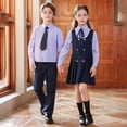 thumbnail image 6 of CUSTG Boys Outfit Sets Formal Outfit Sets Elegant Gentleman Vest And Trousers School Academic Style Ensemble Easy Movement Back To School Summer Outfit Sets, 6 of 8