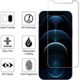 thumbnail image 3 of Glass Screen Protector for iPhone13,iPhone 13 Pro,iPhone 13 Pro Max Camera Lens Protector, Full Screen Tempered Glass Film, HD - Bubble Free - Scratch Resistant, 3 of 9