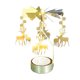 thumbnail image 2 of Candelero giratorio giratorio Banquete de boda Decoración del hogar de Navidad Candelabro de candelita de metal sidaley HA1736-08B, 2 of 5