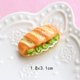 thumbnail image 4 of 30 piezas de pan simulado postre DIY accesorios de horquilla casa de muñecas adornos de juguete, 4 of 5