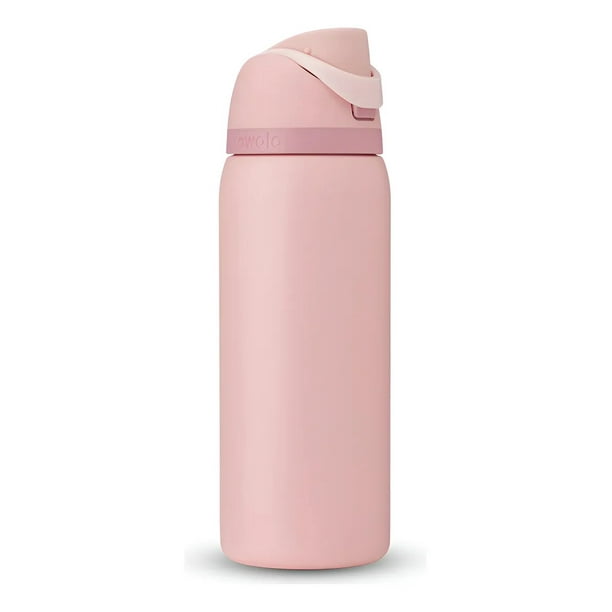 Owala FreeSip: Botella de acero inoxidable aislada con popote, 24 oz (700ml)