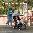 thumbnail image 3 of Stroller Stokke YOYO3 con marco blanco, arnés de 5 puntos y bolsa, 3 of 7
