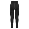 thumbnail image 2 of Manyakai Kids Yoga Dance Pants Sport Athletic Leggings Girls Stretchy Jogging Sweatpants with Pockets Black 140, 2 of 5