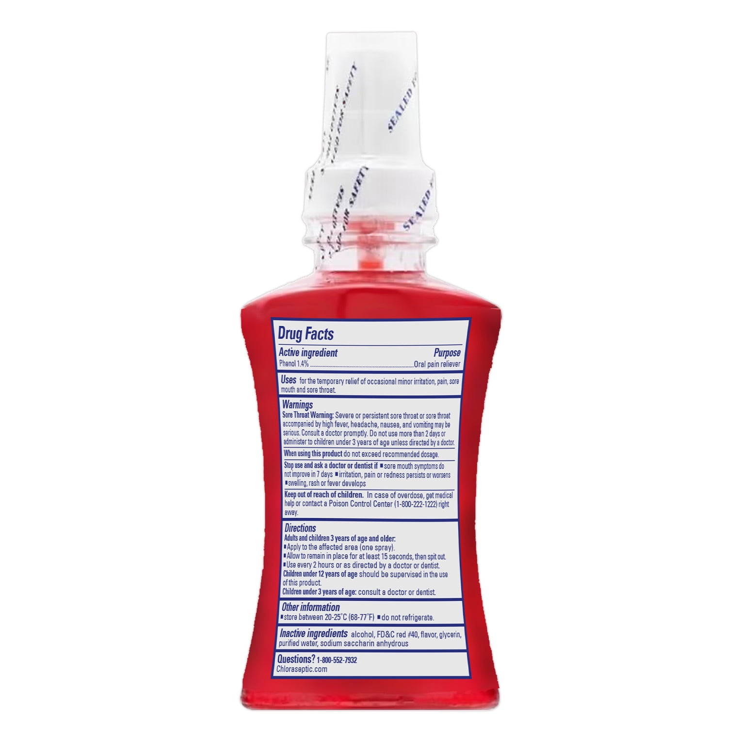 Chloraseptic Children’s Sore Throat Spray, Cherry-licious Throat Remedy, 6 oz