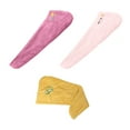 thumbnail image 1 of Paquete de 3 toallas para el cabello, súper absorbentes, cabello mojado de secado rápido, turbante para el cabello, cabello largo y grueso para mujeres, 1 of 5