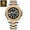 Rose Gold Black, variant on Men Luxury White Quartz Fashion Stainless Steel Watch Luminous Date Wristwatch
