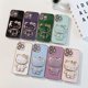 thumbnail image 2 of Kt cat-Soporte de espejo de maquillaje galvanizado con película de lente, funda de teléfono para iphone Xr Xs 11 12 13 14 Pro Max, 2 of 4