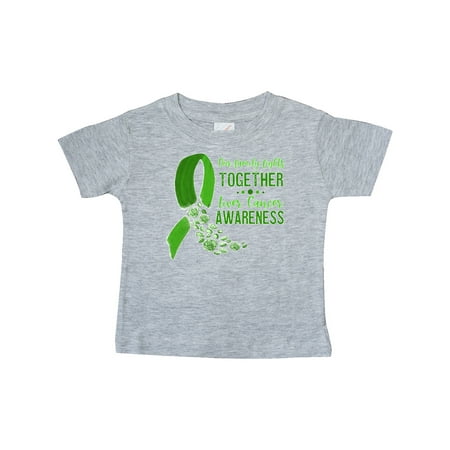 

Inktastic Our Family Fights Together Liver Cancer Awareness Gift Baby Boy or Baby Girl T-Shirt