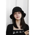 thumbnail image 7 of CoCopeaunt Women Knit Bucket Hat Trendy Fluffy Winter Cozy Fuzzy Girls Students Fisherman Cap, 7 of 7