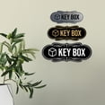 thumbnail image 2 of Designer Key Box Sign (Brushed Gold) - Medium, 2 of 3