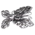 thumbnail image 4 of Broche Pin Diamante Hueco Mariposa Patrón Solapa Pin Escudo Insignias Fiesta Ramillete AccesoriosNegro, 4 of 5