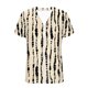 thumbnail image 2 of TaTaai Womens Spring Summer Cardigan Short Sleeve Casual Top Lightweight Print Button Down Pocket Detail Loose Fit Blouse Gift, 2 of 5