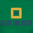 thumbnail image 3 of CafePress - Delta Tau Delta Full Color Stacked Signature T Shirt - Women's Traditional Fit Dark T-Shirt, 3 of 4