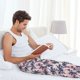 thumbnail image 5 of Fotbe Tropics Palm Trees Pantalones de Pijama para Hombre, Pantalones de Dormir, Pantalones de Casa con Cintura Ajustable y Bolsillos-X-Large, 5 of 6