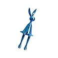 thumbnail image 2 of pitrice Sitting Rabbit Ornament Bunny Figurine for Bookshelf Living Room Bedroom Blue S, 2 of 9
