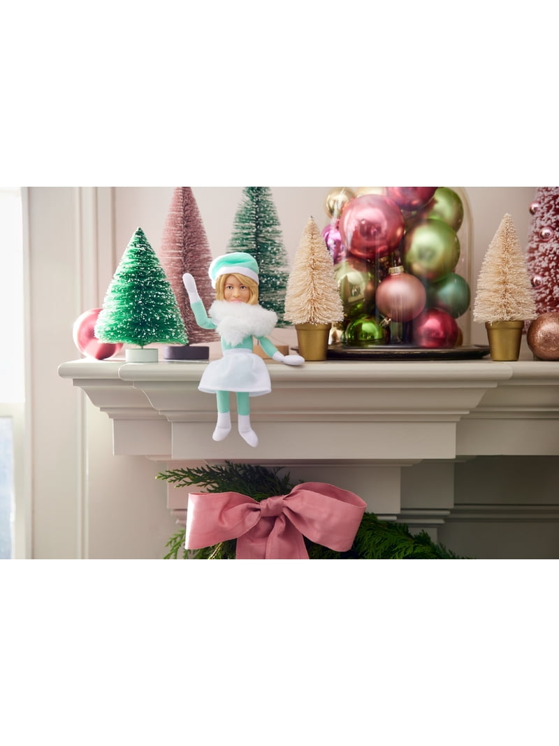 Martha Stewart Martha on The Mantle Christmas Green Plush Figurine