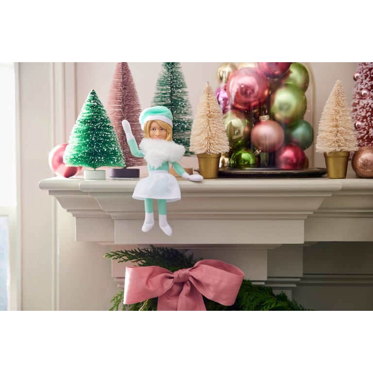 Martha Stewart Martha on The Mantle Christmas Green Plush Figurine
