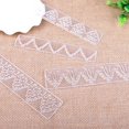 thumbnail image 4 of Ludlz 4Pcs Cake Fondant Embossing Mold/Lace Embossed cutter/Relief Cake Border Mould for Sugarcraft Baking Mold Cake Decor Tool Cupcake Decorating, 4 of 6