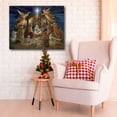 thumbnail image 4 of Courtside Market Nativity 16x20 Gallery-Wrapped Canvas Wall Art, 4 of 4
