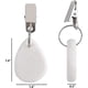 thumbnail image 2 of 12 piezas de pesas para manteles, pesas para manteles de mármol y piedra para interiores y exteriores, colgador de mantel resistente en forma de lágrima con clips de metal para pati, 2 of 5