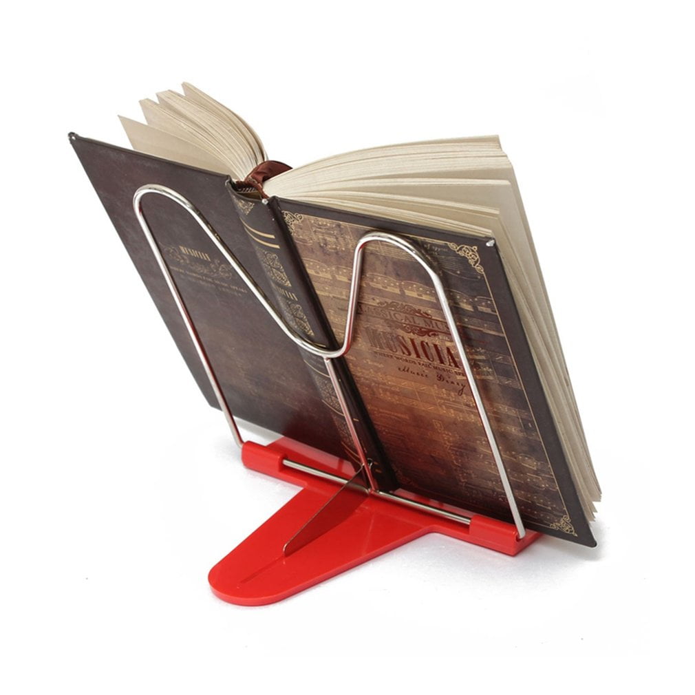 Convinient Adjustable Durable Angle Foldable Portable Reading Book Stand Document Holder Desk