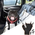 thumbnail image 3 of Protector de seguridad impermeable para perros de viaje antiarañazos para coches de viaje Sunnimix Cubierta de asiento trasero de los perros, 3 of 8