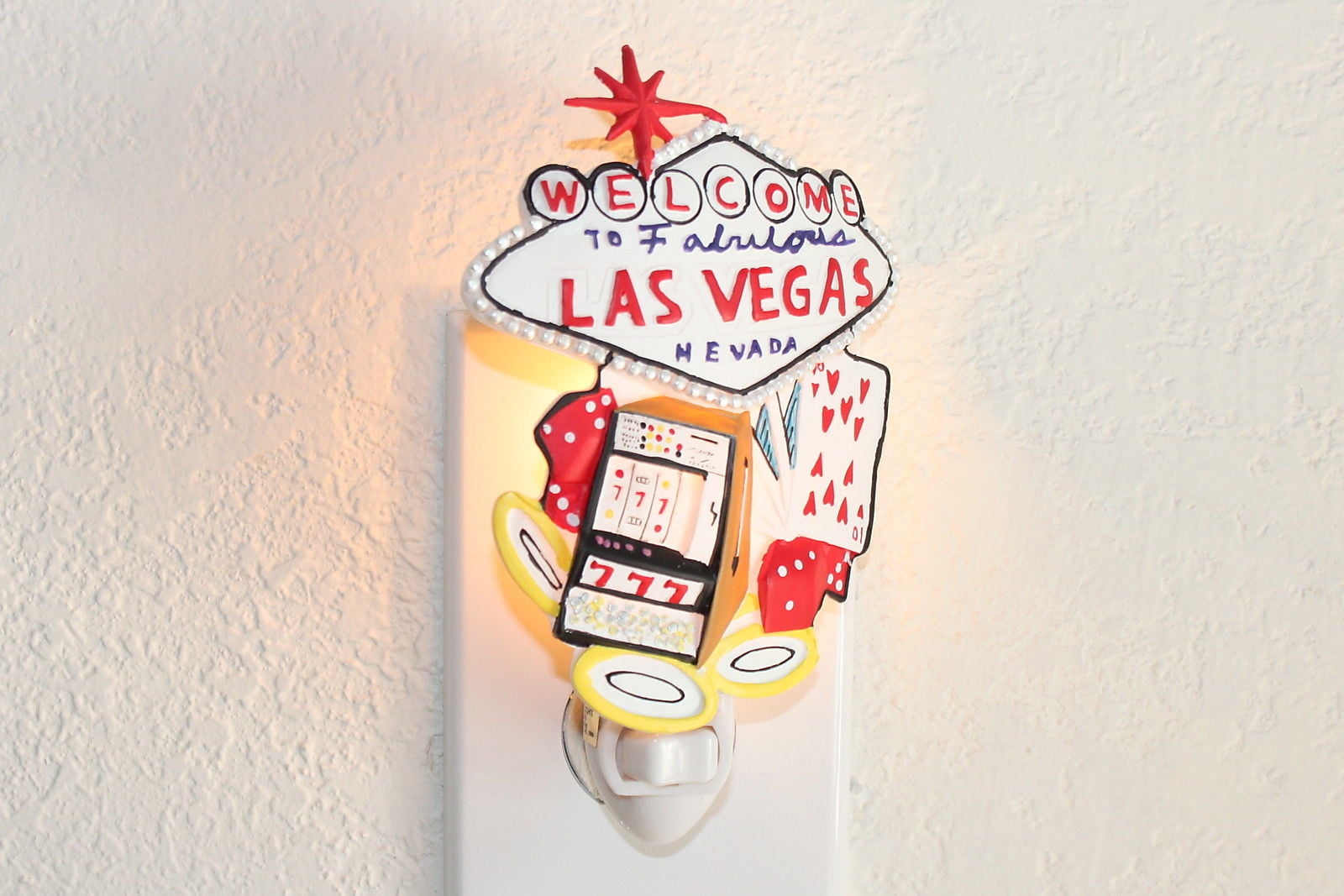 XXXXX Las Vegas Sign Rotating Night Light -D