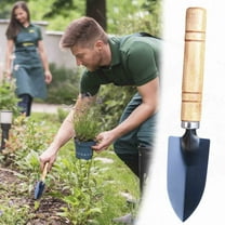 Narrow Garden Shovel - 6.7 Inch Mini Hand Trowel for Planting, Weeding & Transplanting - Compact Horticultural Tool for Indoor & Container Plants