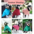 thumbnail image 6 of BT Bear Small Dog Sweater with D-ring, Polar Fleece Dog Jacket with Zipper, Warm Dog Coat Outfits for Puppy Small Dogs Girl Boy Blue XS, 6 of 6